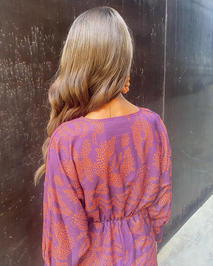 Celeste | Floral Elegance Midi Dress