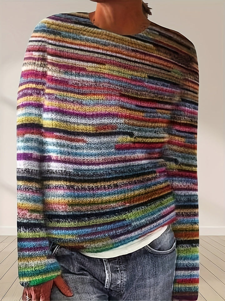 Ingrid | Patterned Knit Sweater