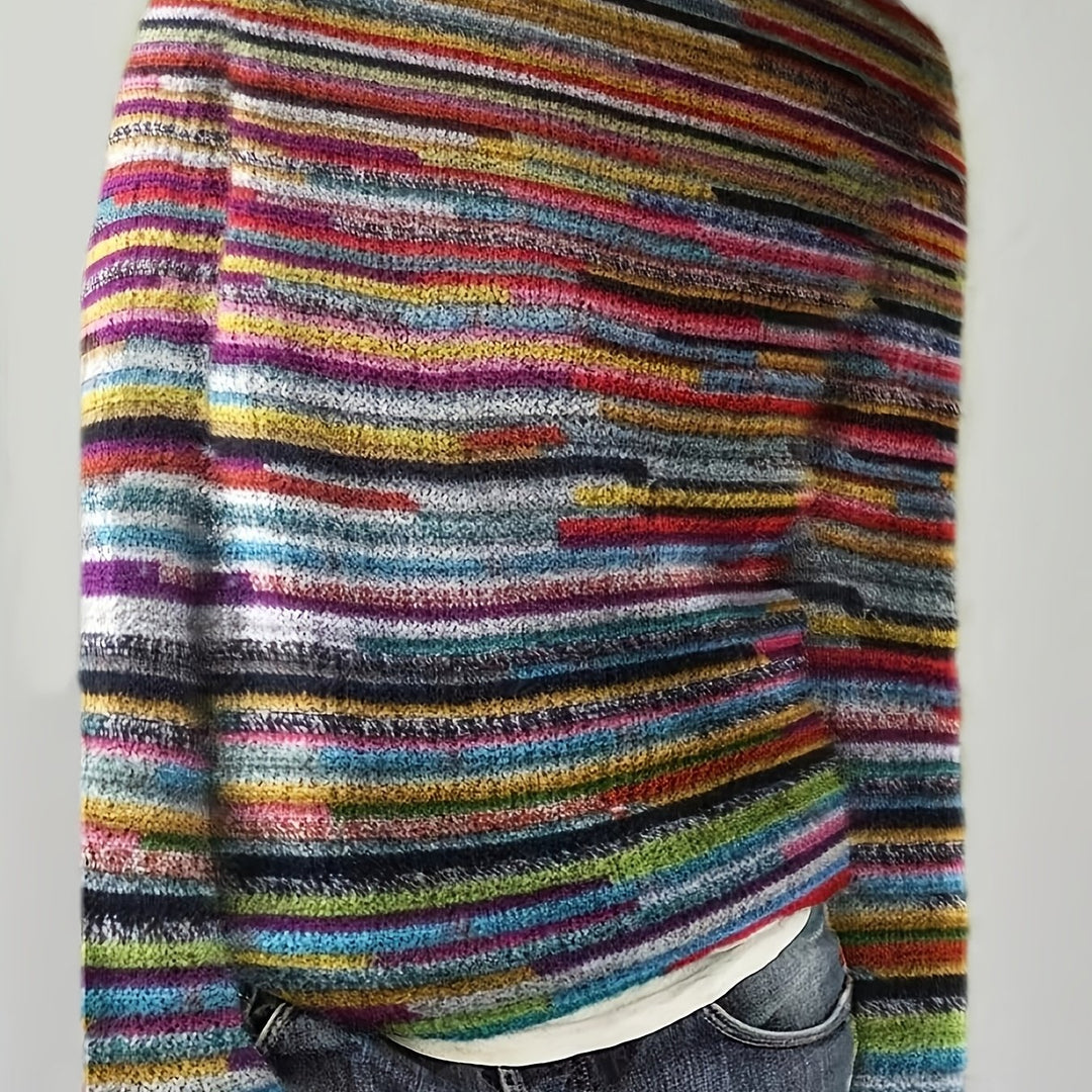 Ingrid | Patterned Knit Sweater