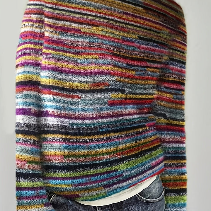 Ingrid | Patterned Knit Sweater