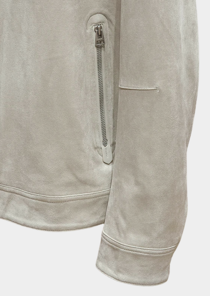 Giacca bomber premium in camoscio | Eleganza urbana