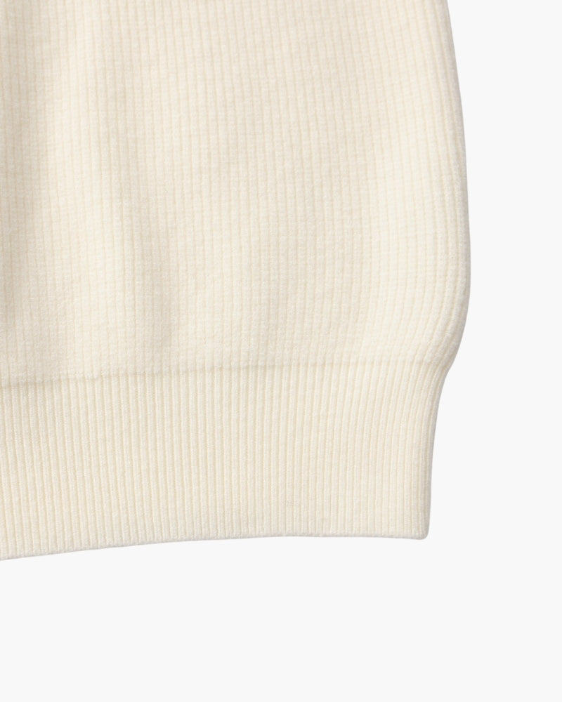 Camisola técnica com meio fecho | Camisa estruturada
