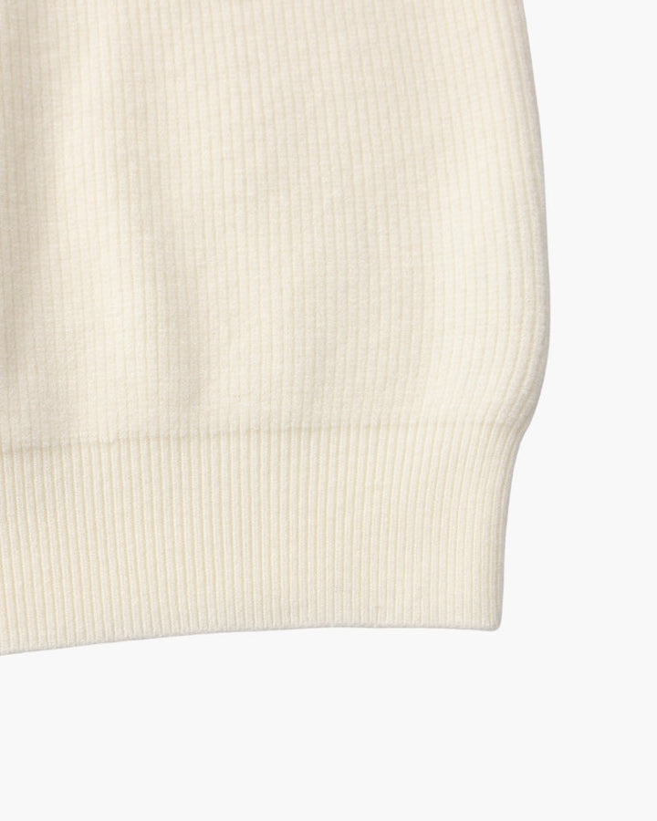Camisola técnica com meio fecho | Camisa estruturada