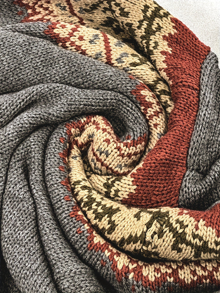 Artic | Grauer Strick-Cardigan