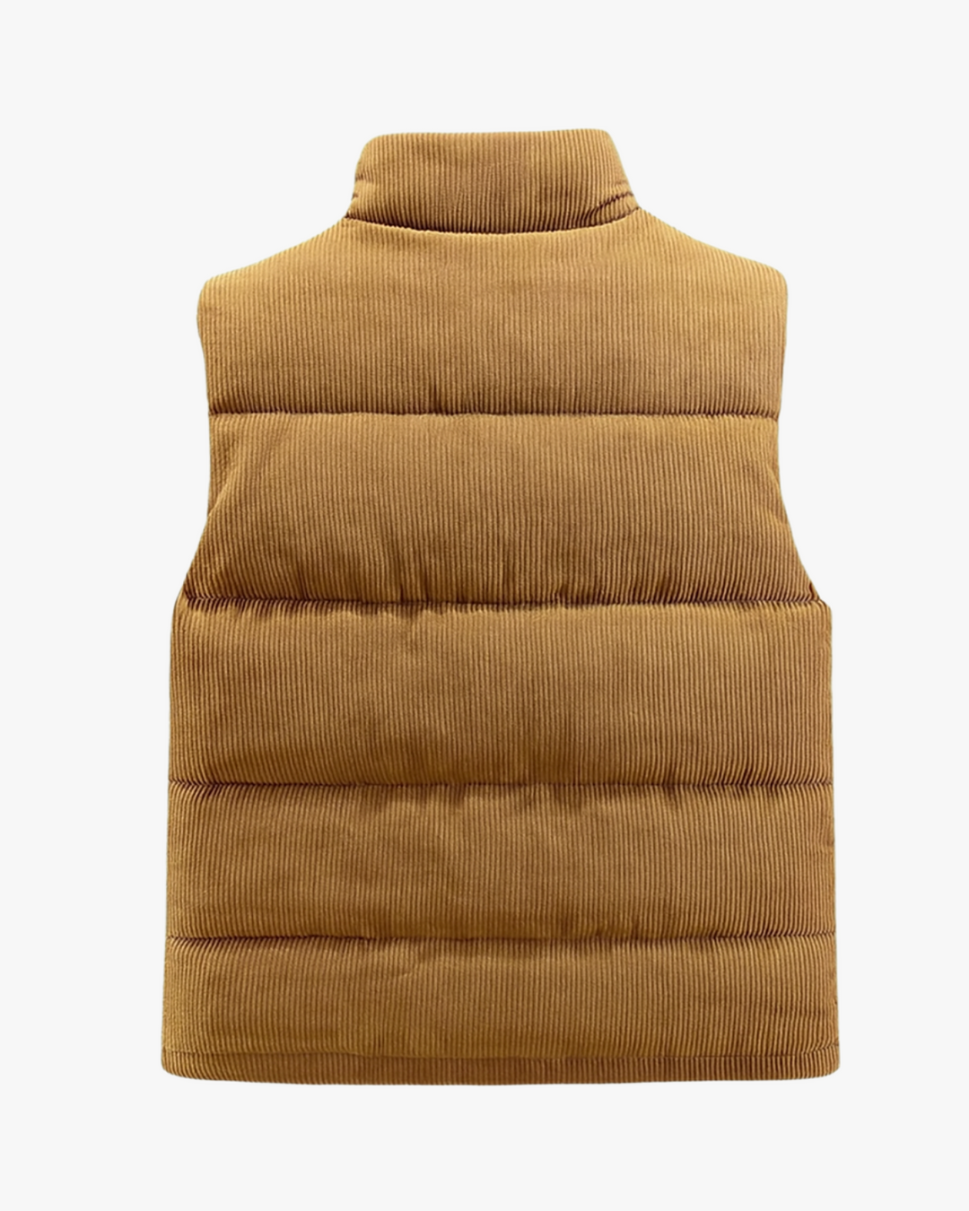 Chaleco acolchado de pana para hombre | Calidez ligera y estilo elegante para los días frescos
