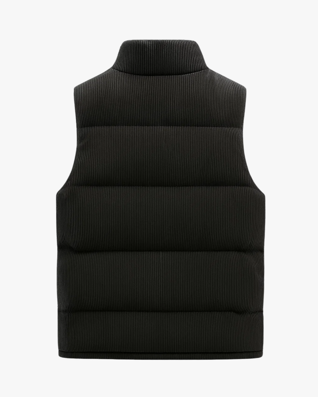 Chaleco acolchado de pana para hombre | Calidez ligera y estilo elegante para los días frescos