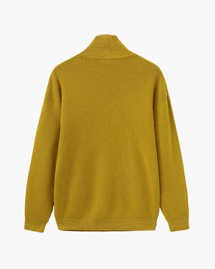 Camisola técnica com meio fecho | Camisa estruturada