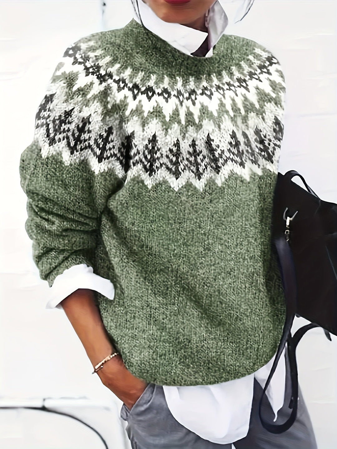 Arctic | Maglione casual lavorato a maglia