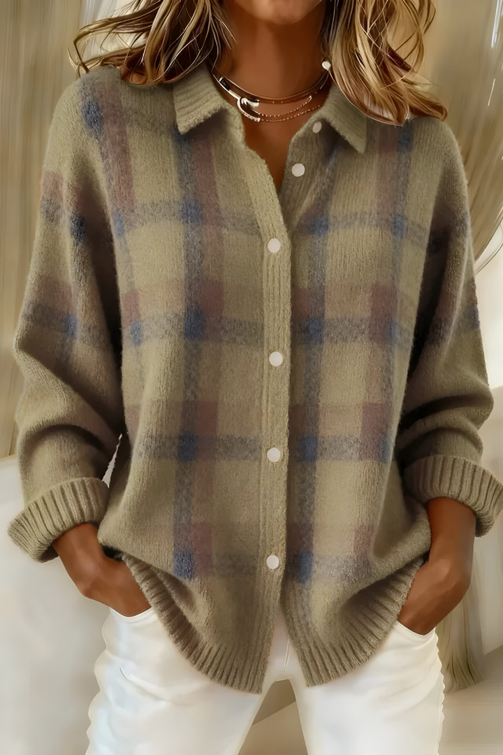 Candida | Checked cardigan