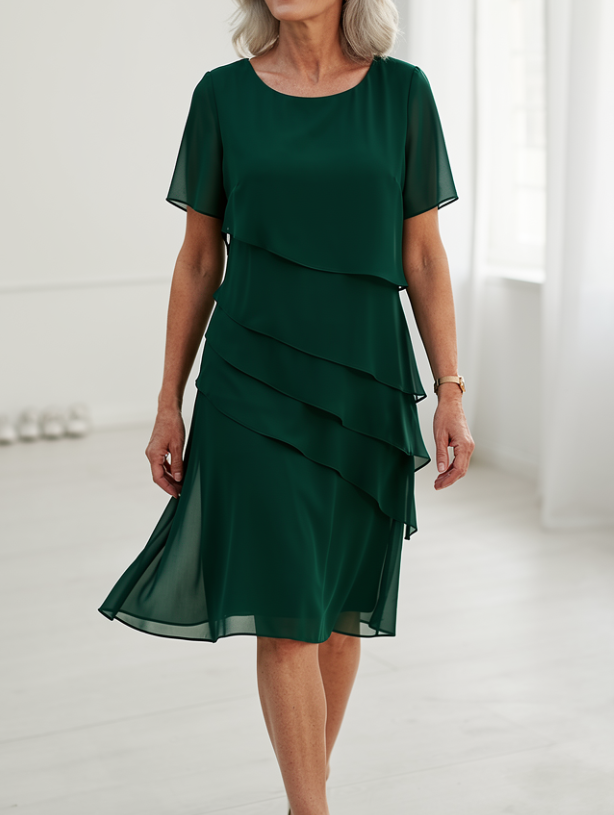 Juliette – Abito elegante e morbido con volant