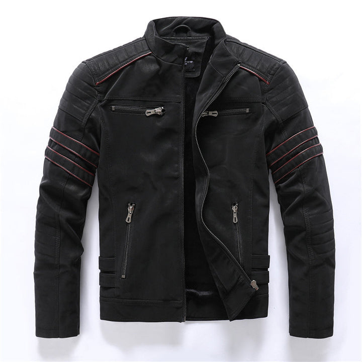 Casaco de Motard Cargo com Fecho | Estilo e Funcionalidade