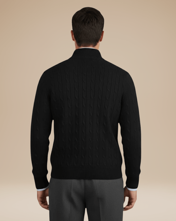 Jersey de ochos para hombre | Textura refinada y calidez duradera