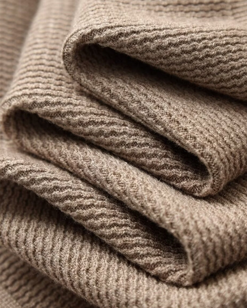 Jersey tipo polo de punto texturizado | Comodidad y estilo smart casual