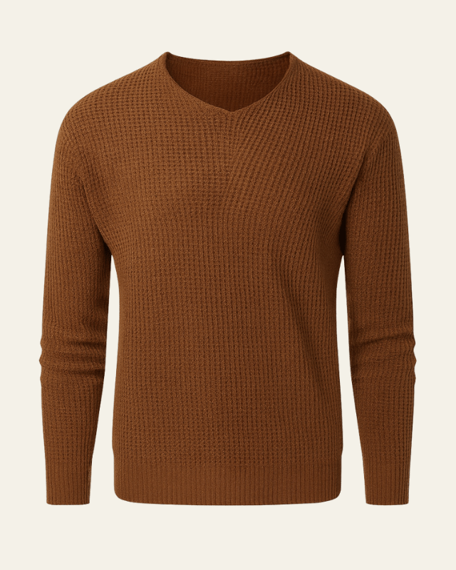 Zachte gebreide herentrui | Omhullend comfort en klassieke stijl voor koele dagen