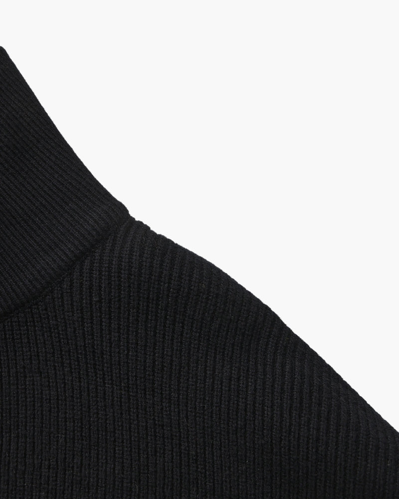 Camisola técnica com meio fecho | Camisa estruturada