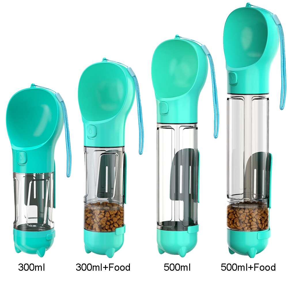 Tragbare Haustier-Trinkflasche auslaufsicher BPA-frei – Einhand-Bedienung