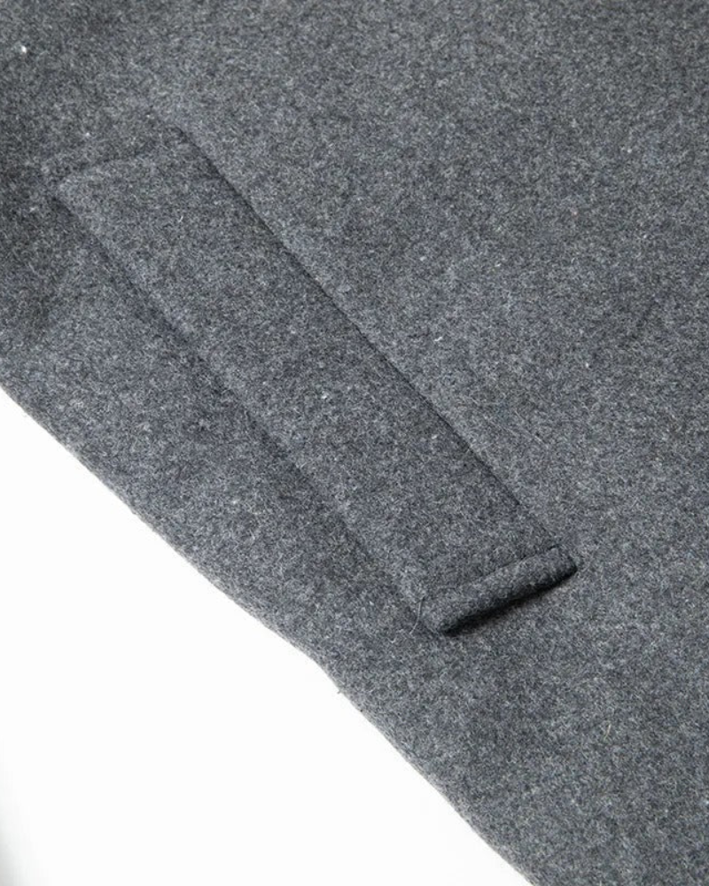 Wolljacke mit Fleecefutter | Lässige Eleganz