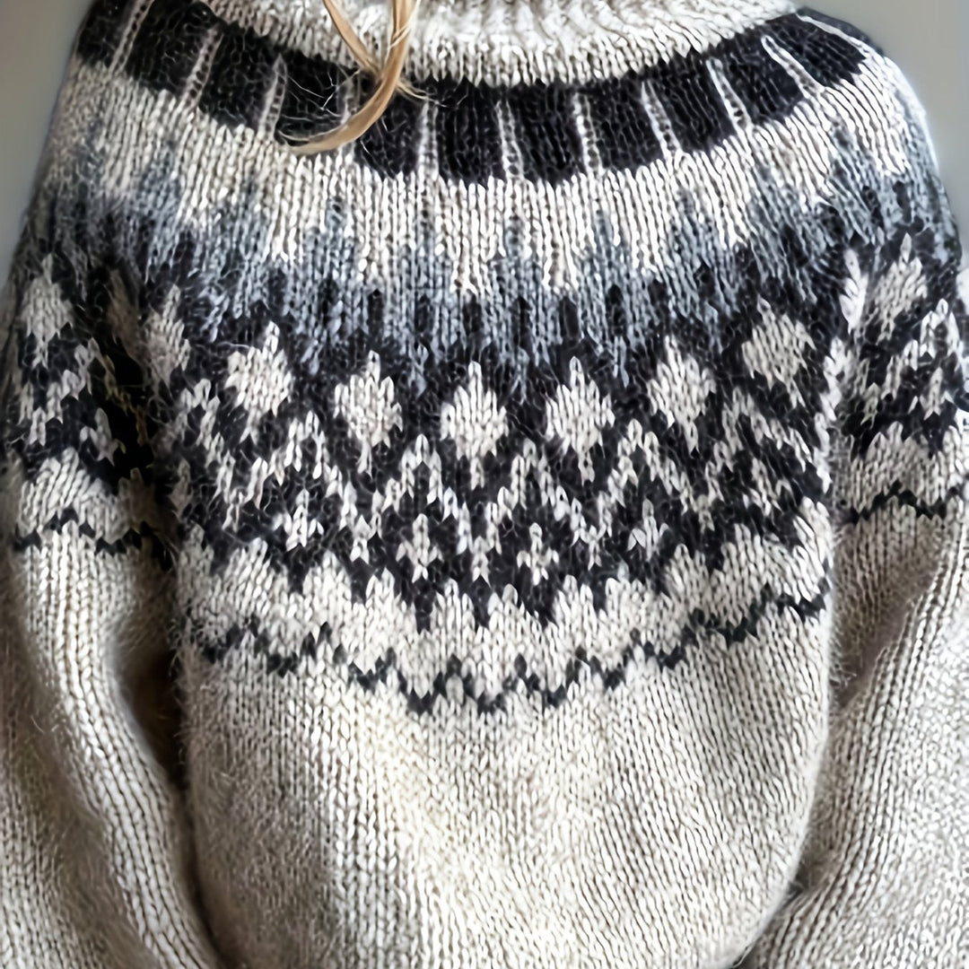 Arctic | Lässiger Pullover im Vintage-Stil