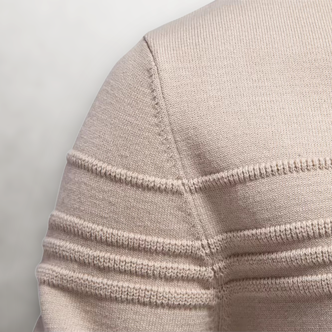 Klassisch strukturierter Pullover | Eleganz für jeden Tag