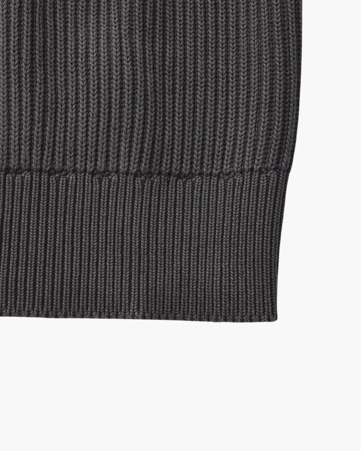 Jersey de algodón a rayas | Cuello redondo