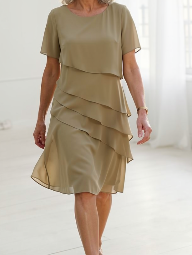 Juliette – Abito elegante e morbido con volant
