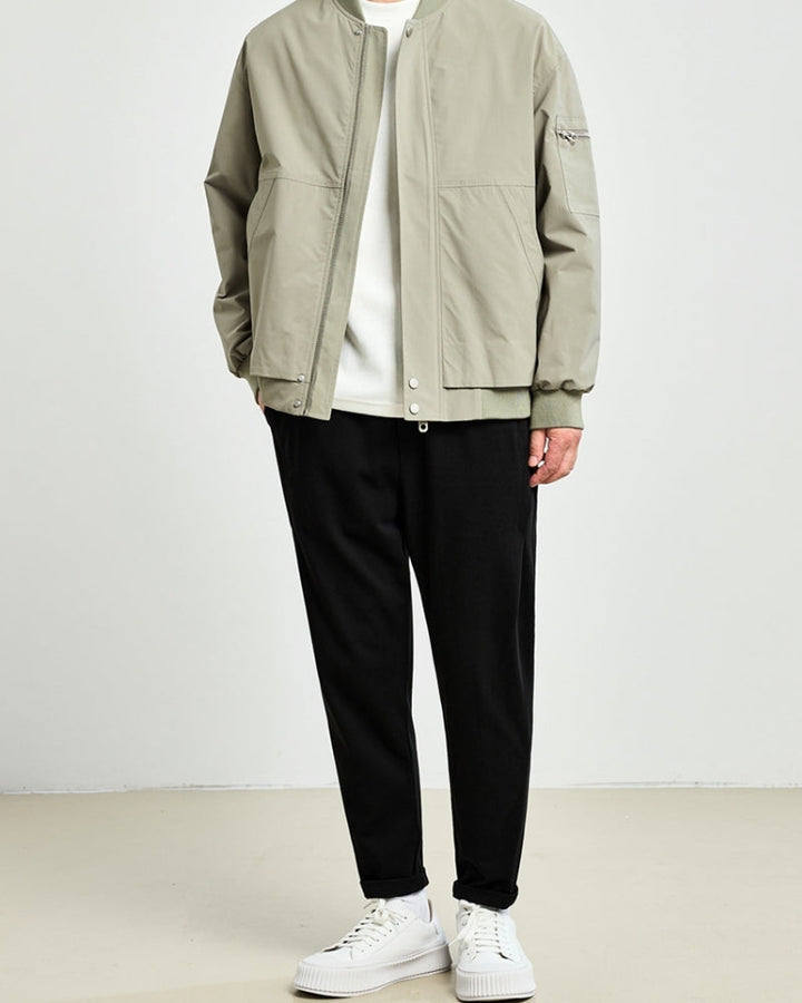 Giacca Bomber Minimalista | Essential Style and Everyday Comfort