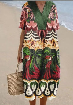 Diany™ | Mediterranean Bohemian Dress