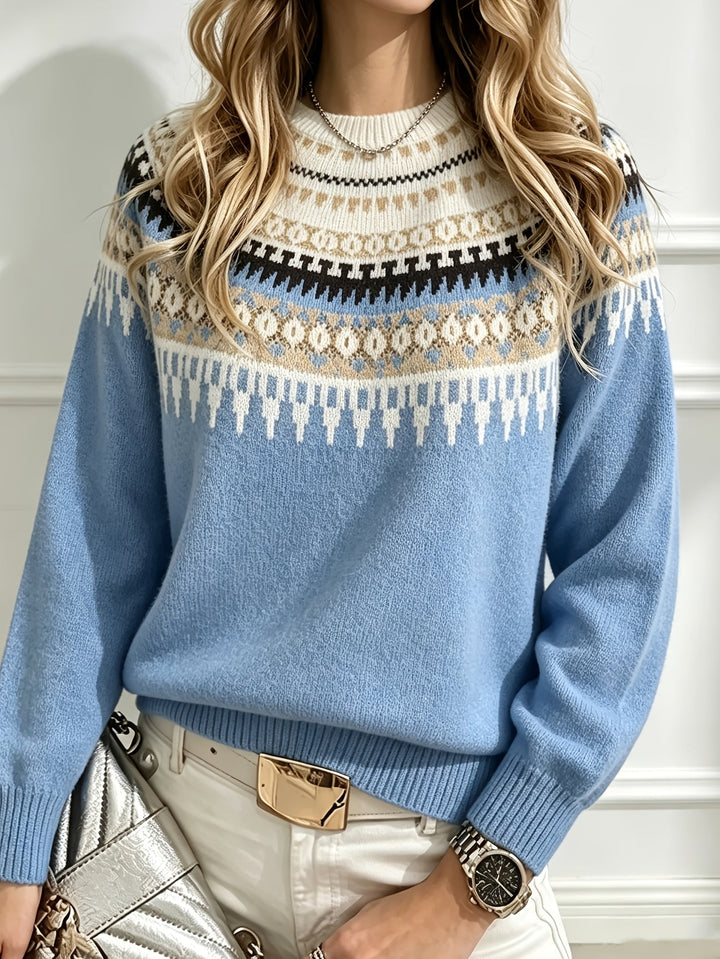 Mariana | Pull en maille à motifs