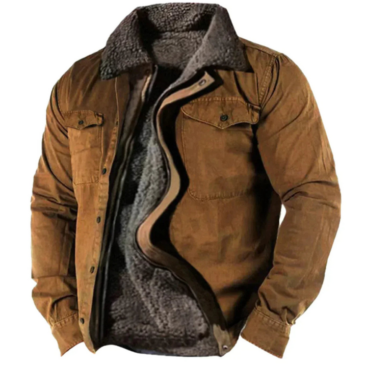 Winter Jacket with Buttons and Long Sleeves | Ideal for cold days