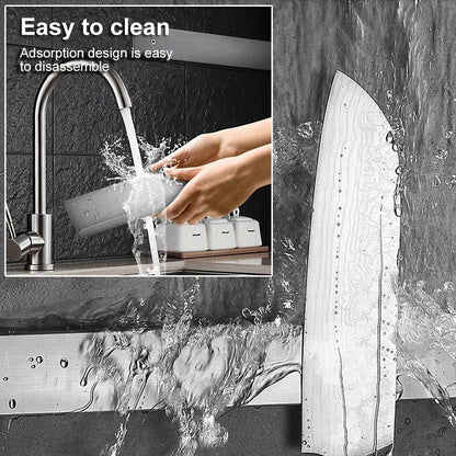 Magnetische Messerleiste aus Edelstahl – 40/50 cm