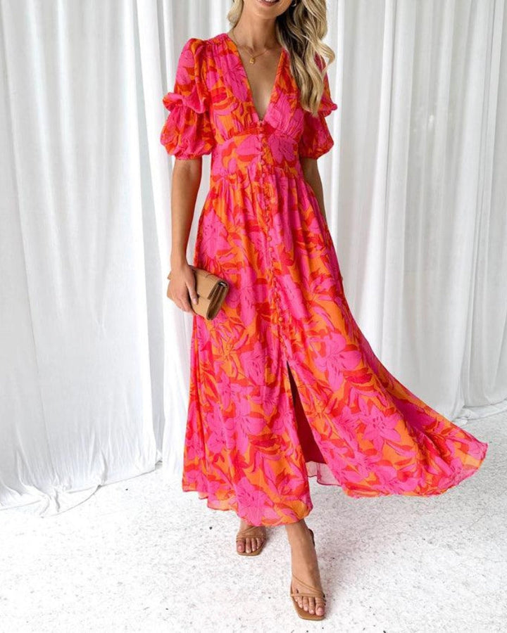 Armonia | Solar Glow Maxi Dress