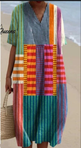 Diany™ | Mediterranean Bohemian Dress