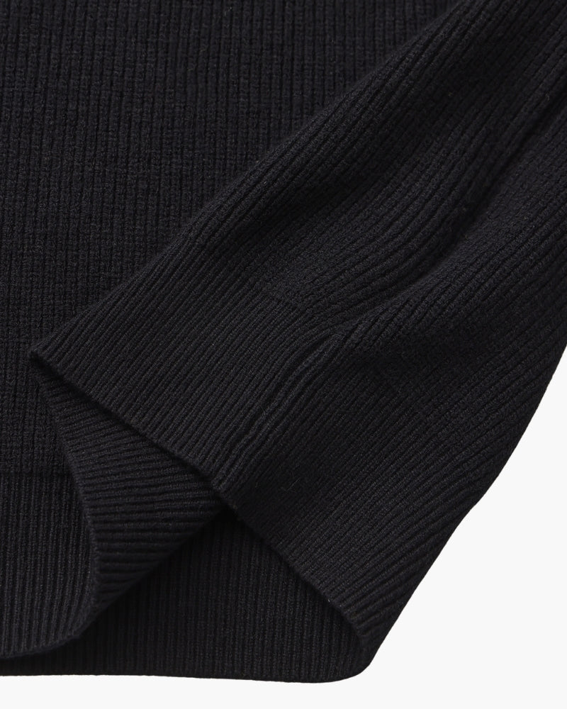 Camisola técnica com meio fecho | Camisa estruturada