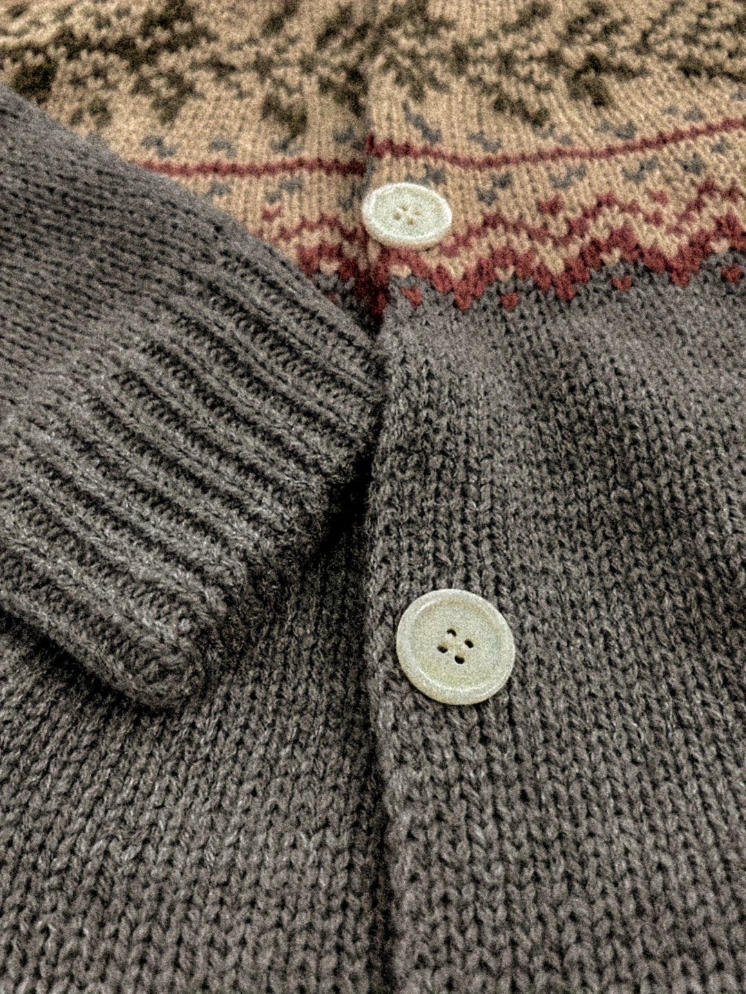 Artic | Grauer Strick-Cardigan