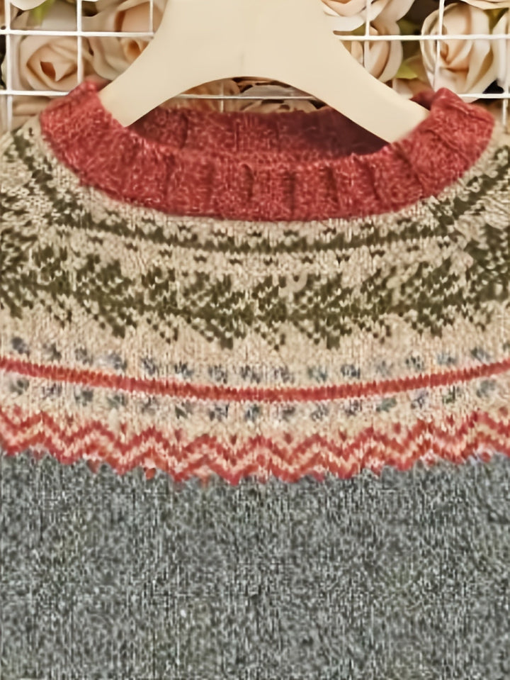 Elena | Jersey de punto con estampado