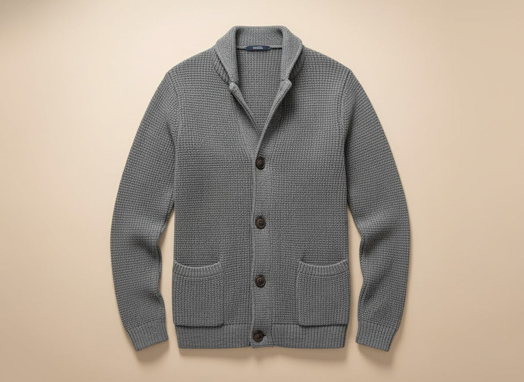 Cardigan classico in lana | Comfort ed eleganza