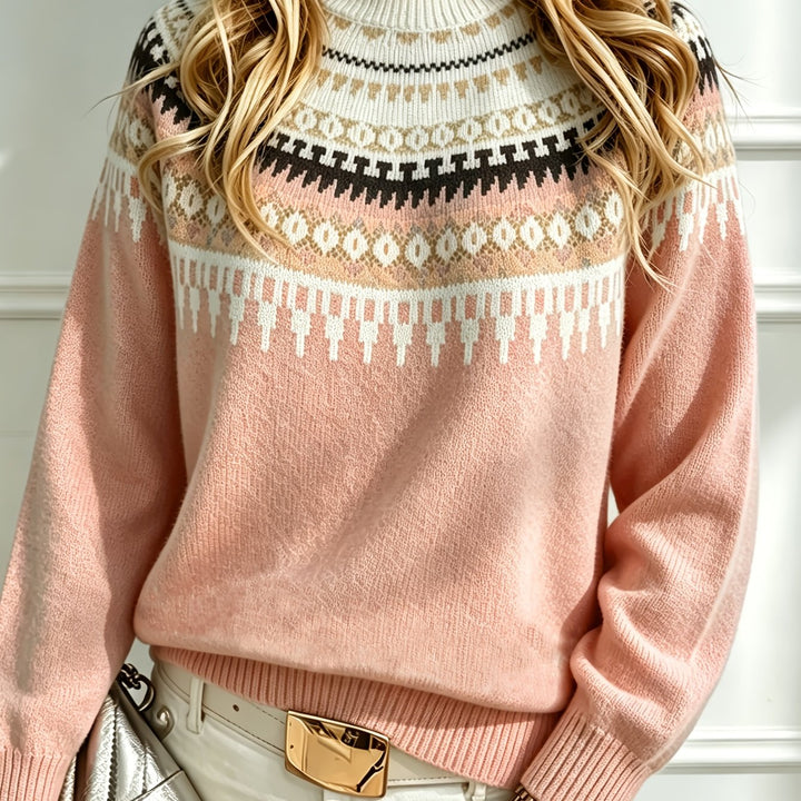 Mariana | Pull en maille à motifs