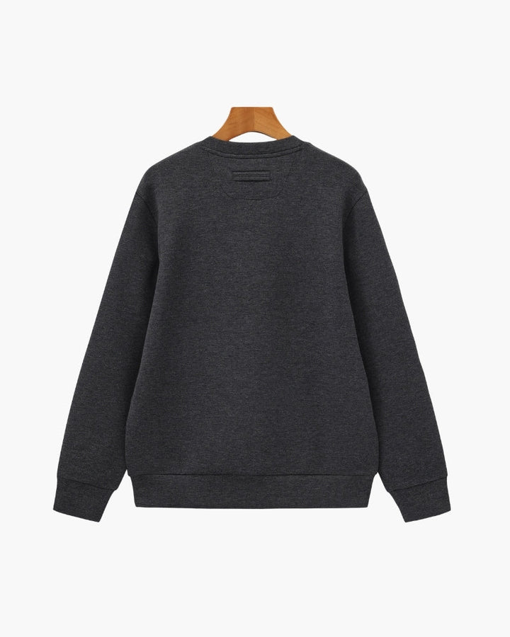 Sweatshirt de mistura de modal e algodão | Conforto para o dia a dia
