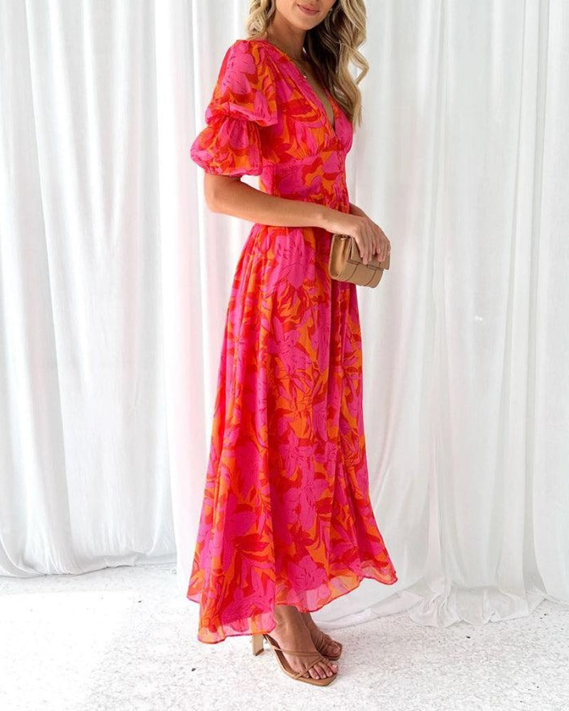 Armonia | Solar Glow Maxi Dress
