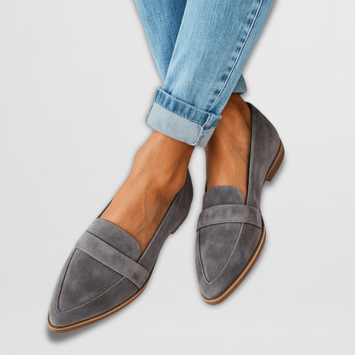 Helen | Orthopedic soft suede slippers