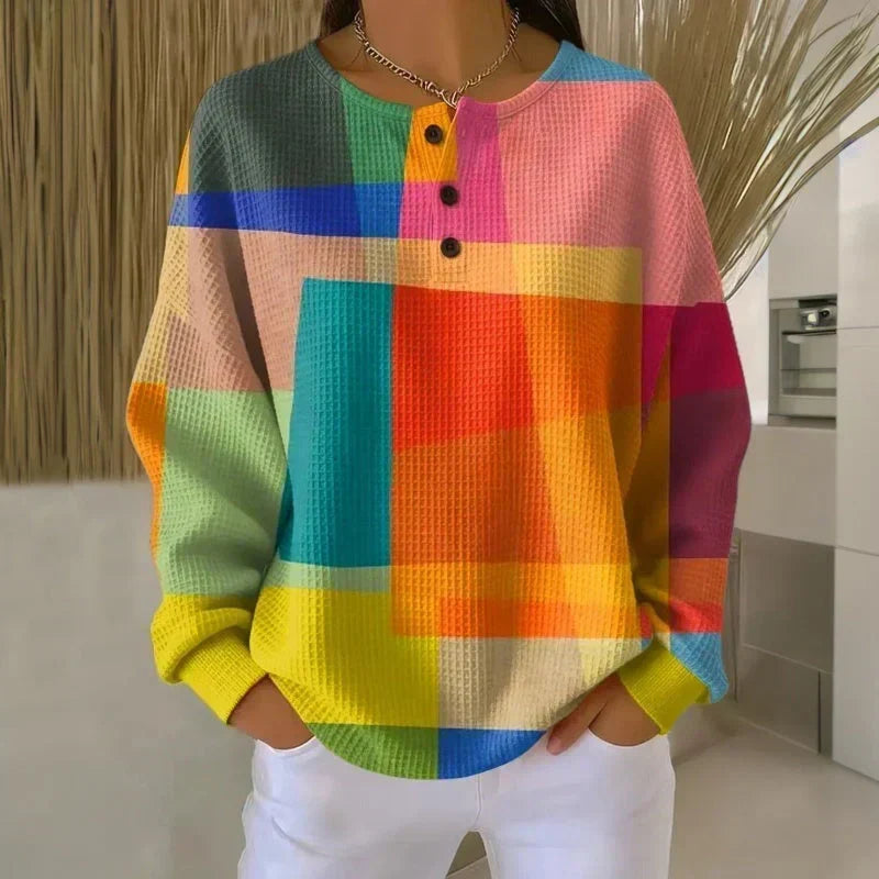 Palmira | Double Layer Embossed Sweater