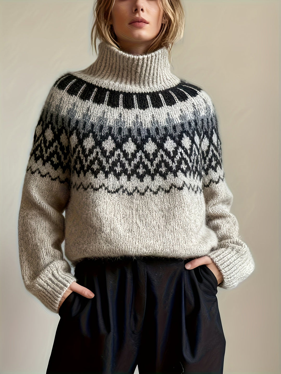 Arctic | Lässiger Pullover im Vintage-Stil