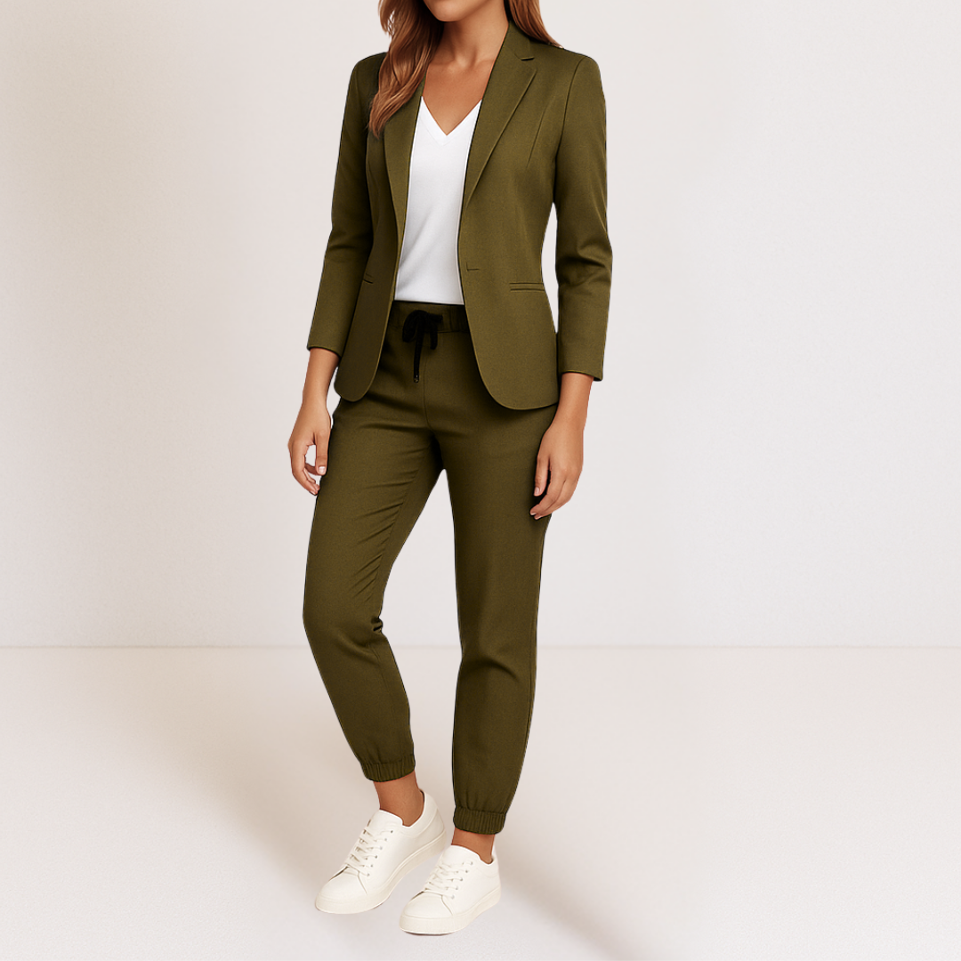 Monique | Eleganza moderna in un comodo tailleur