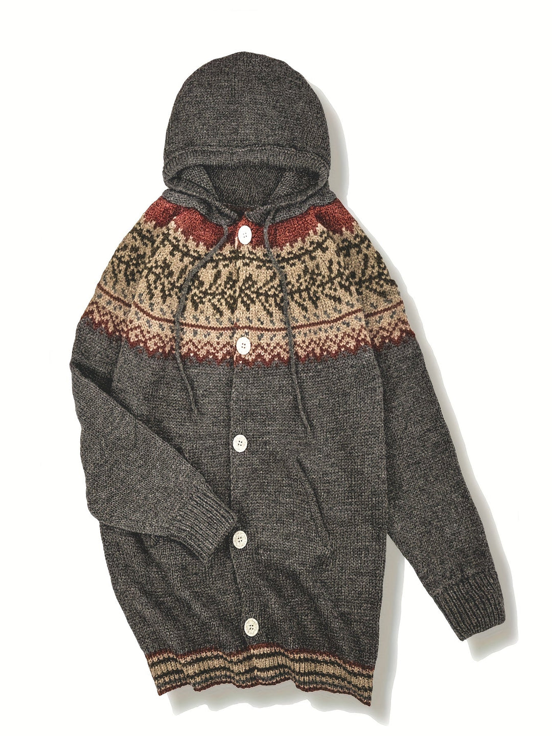 Artic | Grauer Strick-Cardigan
