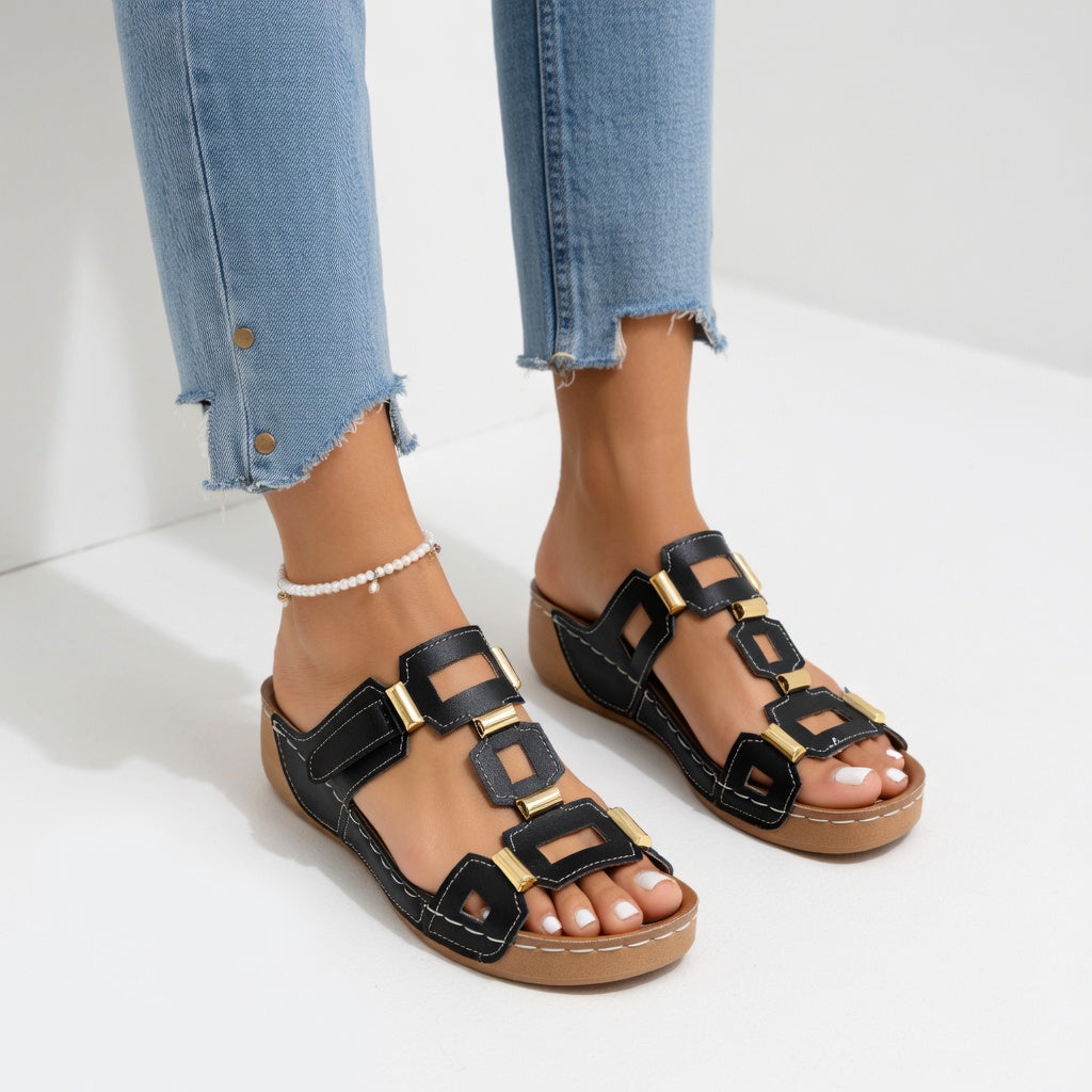 Soléna™ — Sandali estivi eleganti, comodi ed ergonomici
