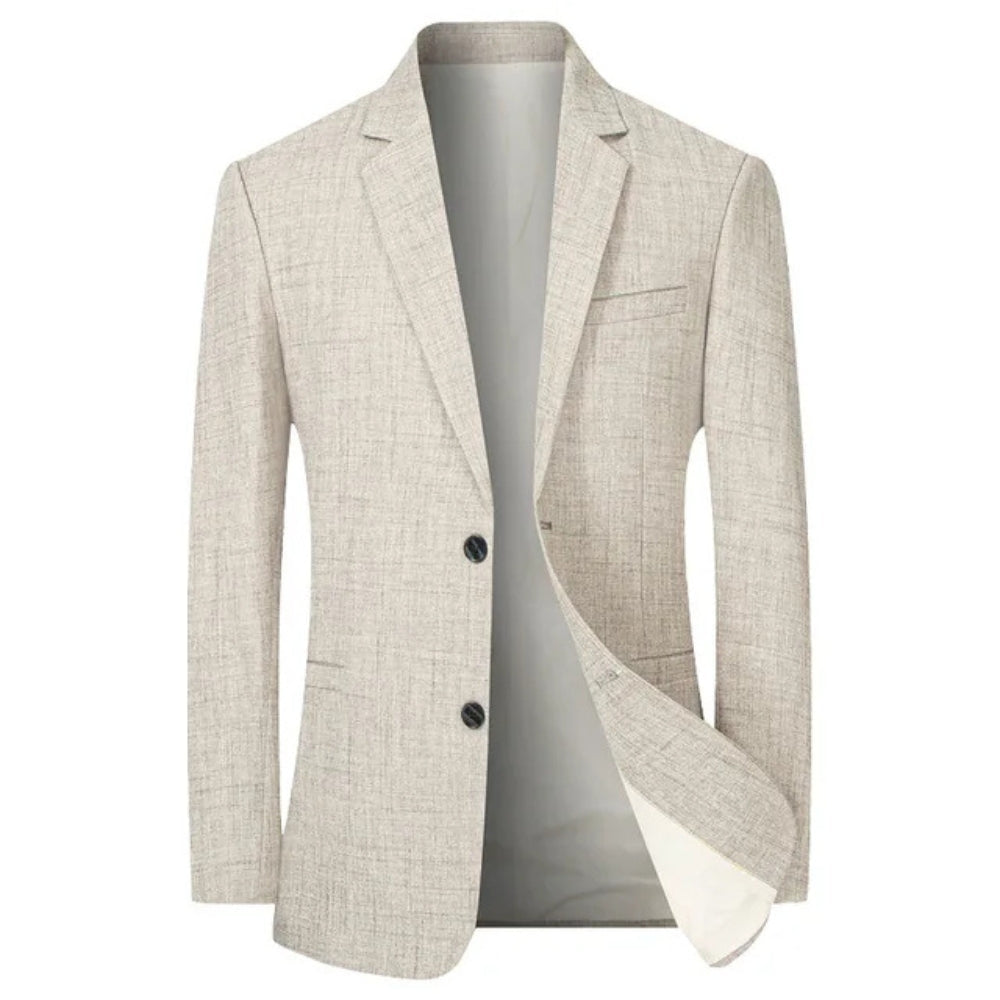 Blazer elegante con rever e bottone singolo | Stile formale