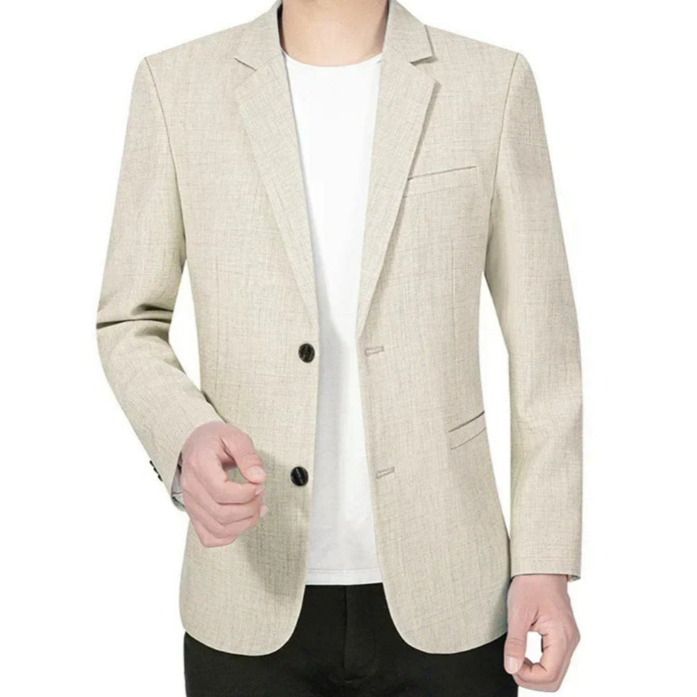 Blazer elegante con rever e bottone singolo | Stile formale