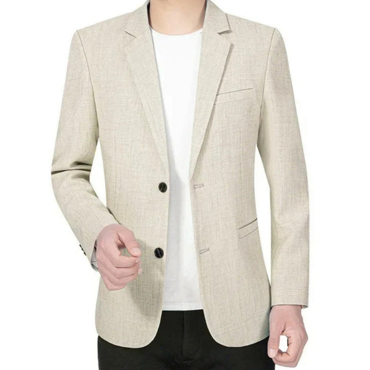 Blazer elegante con rever e bottone singolo | Stile formale