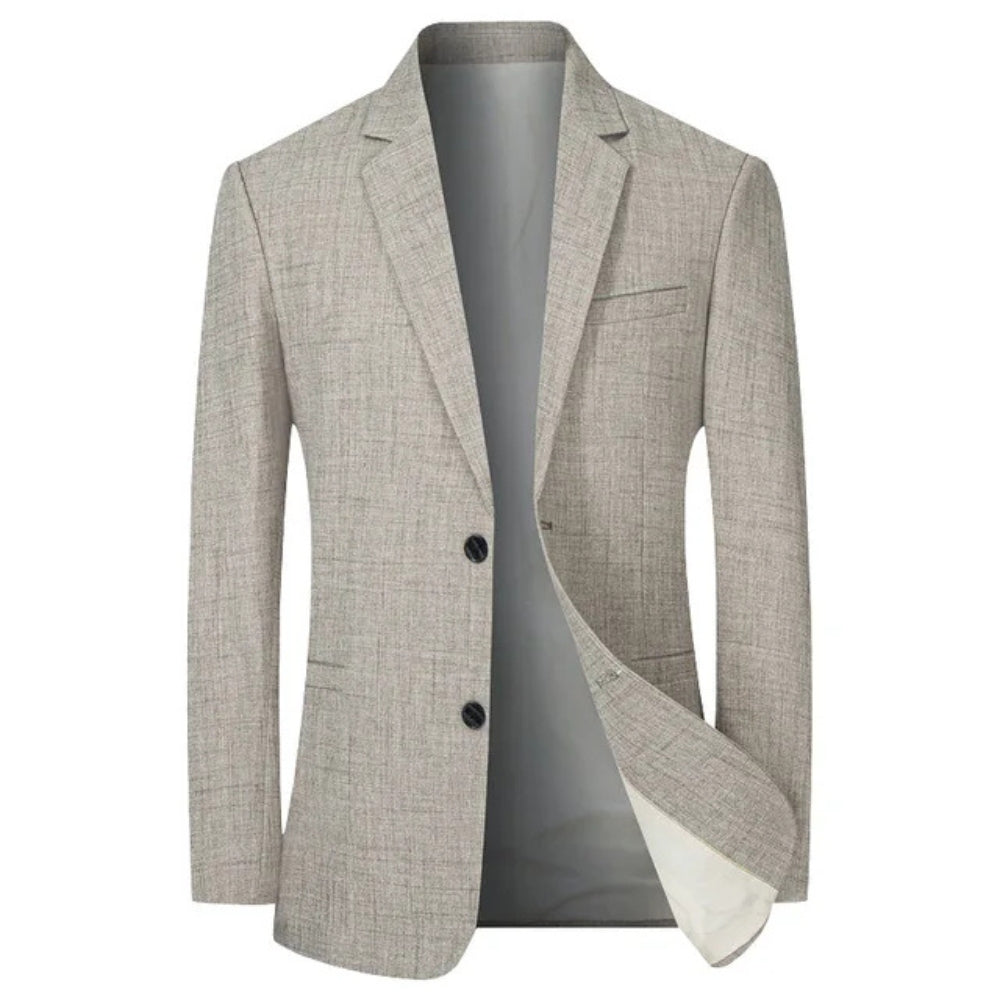 Blazer elegante con rever e bottone singolo | Stile formale