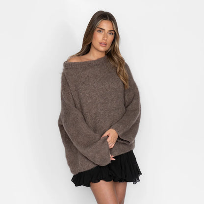 Jersey Off-Shoulder súper suave